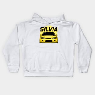 Silvia S15 Yellow Kids Hoodie